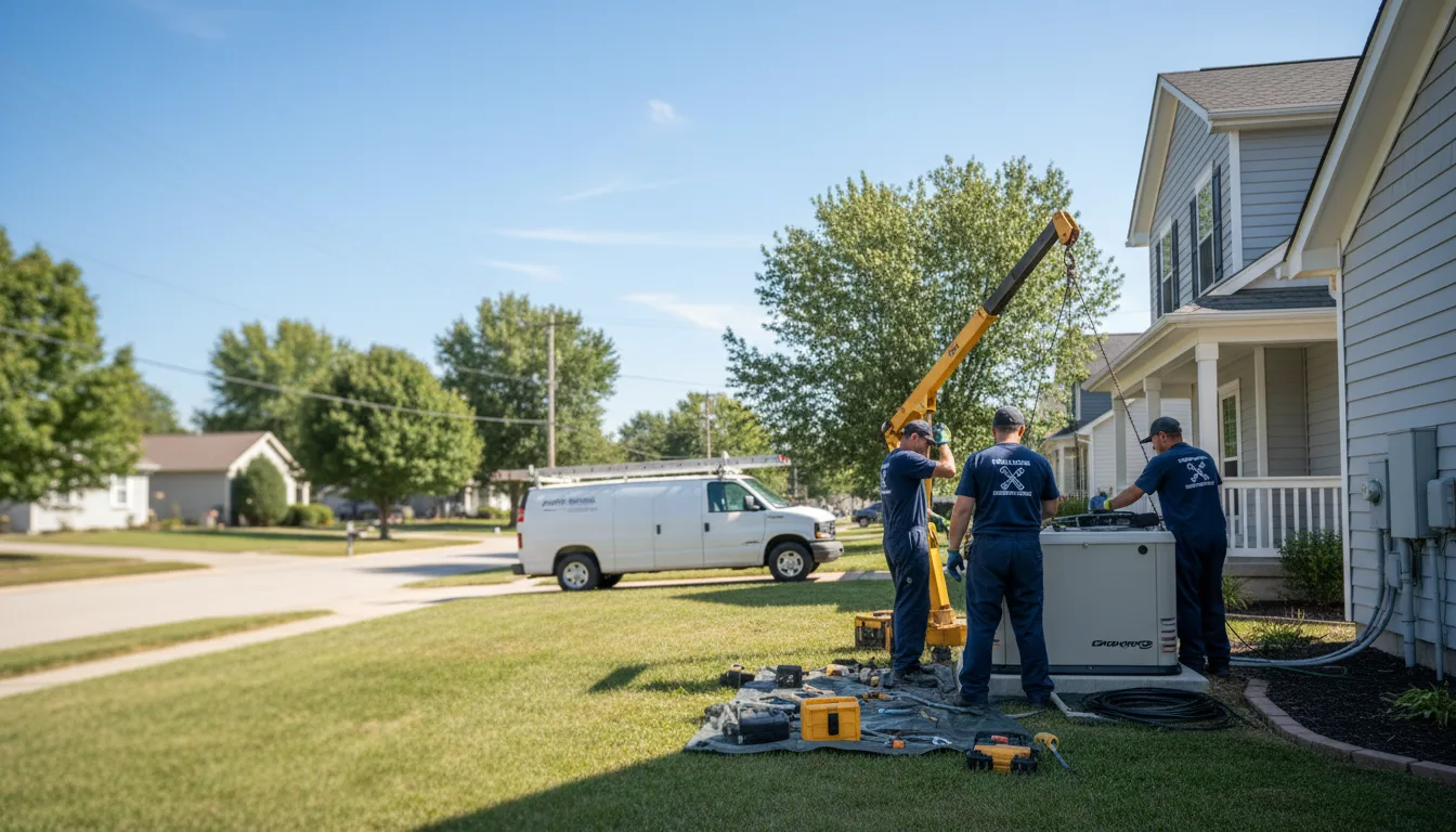 Generator Installation in Boone Grove, IN near me